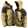 Men's Winter Colorblock Jackets Men's Fashion Trend Jackets Breathable Windproof Jackets Outdoor Sports Jackets