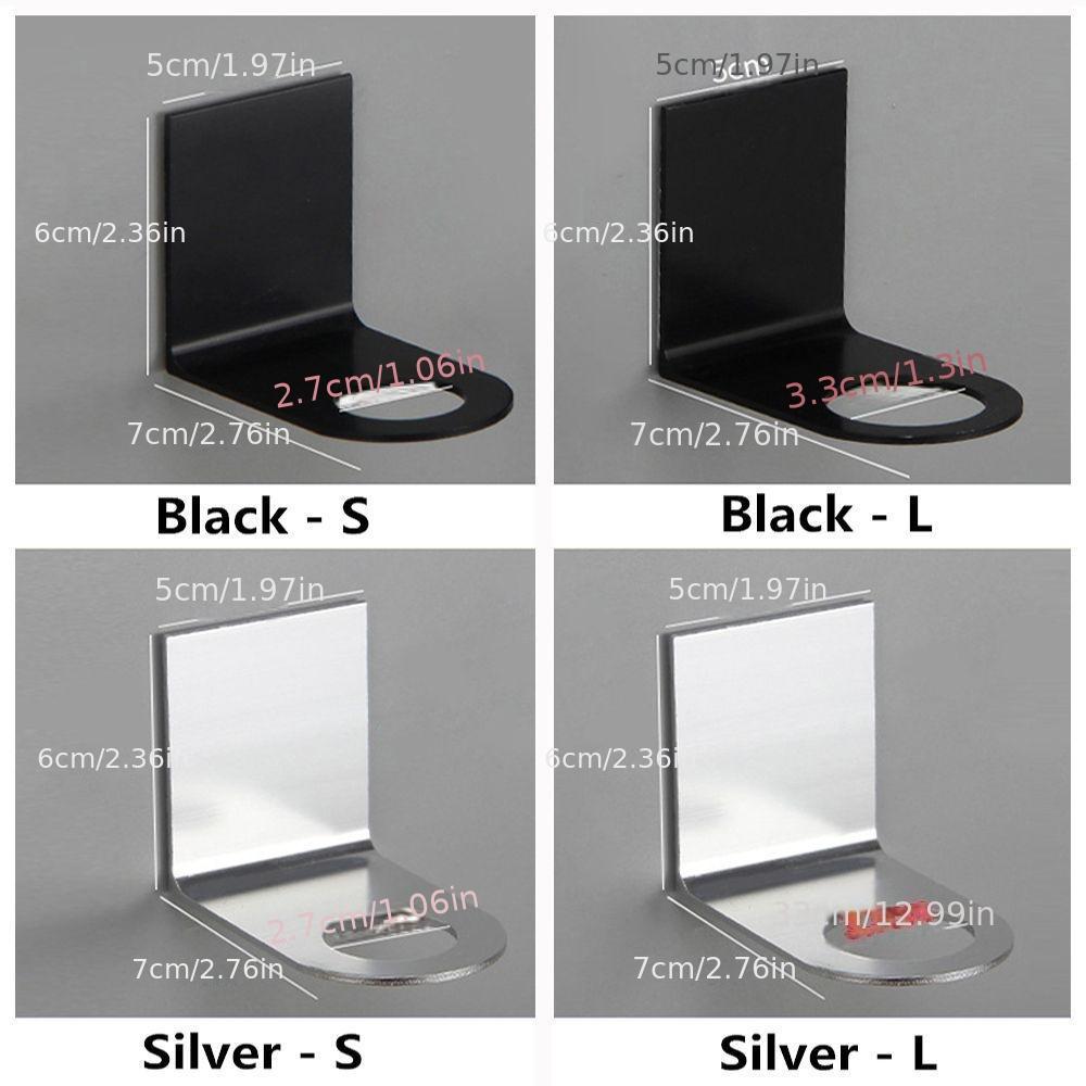 1 Stück Wandmontierter Seifenflaschenhalter Stanzfrei Metallhaken Edelstahl Flaschenaufhänger Ständer Spurlos Küchenzubehör