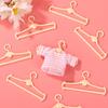 1/8 1/12 Dolls Kids Toy Dollhouse Furniture Garment Organizer Hangers Clothes Rack Doll Accessories