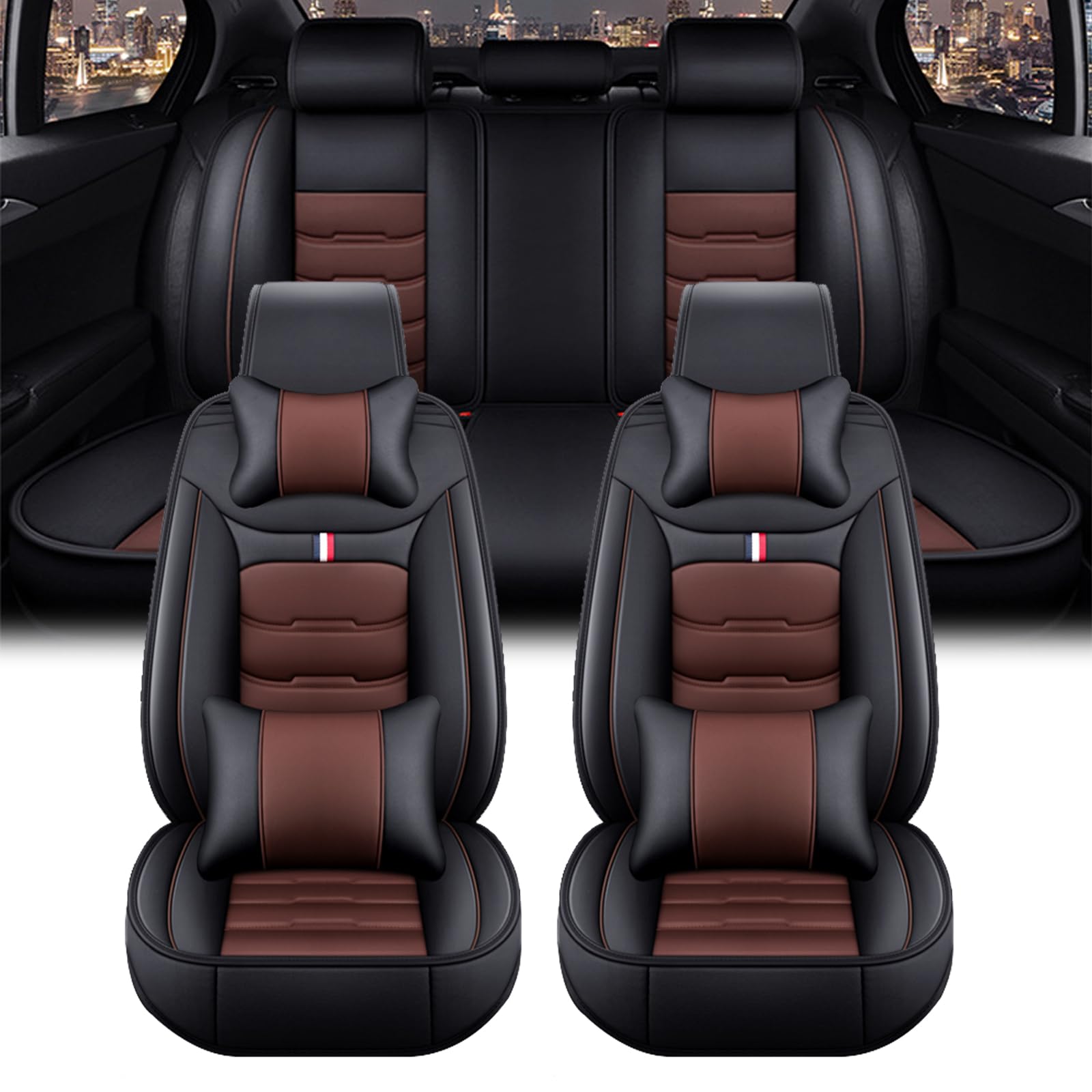 

Модель Mitsubishi Delica Mini DELICA MINI B34A/B35A/B37A/B38A, Применимо к маю 2023 года, Чехол на автомобильное сиденье Comes with a pillow чёрный