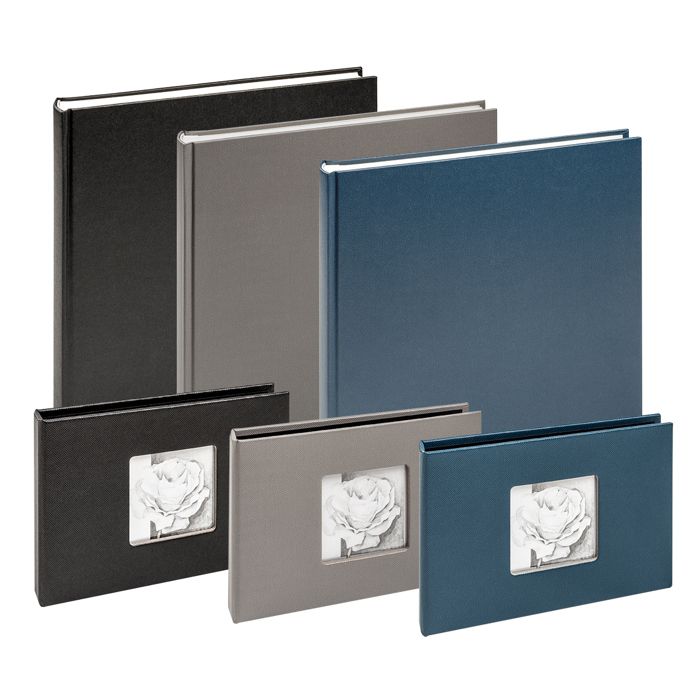 Dossier de condoléances - Beyond - Format A4 - Dossier de signatures - Gris-noir