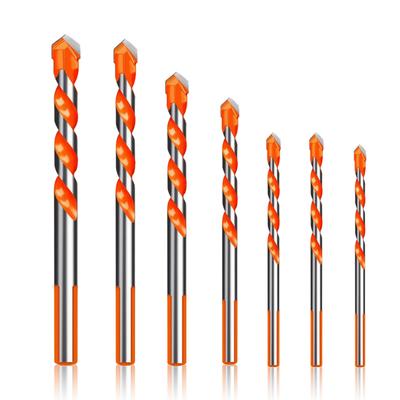 Glass Drill Bit Set Triangular Non-slip Ceramic Tile Punching Drilling Hole Openers Alloy Tile Punching Tools