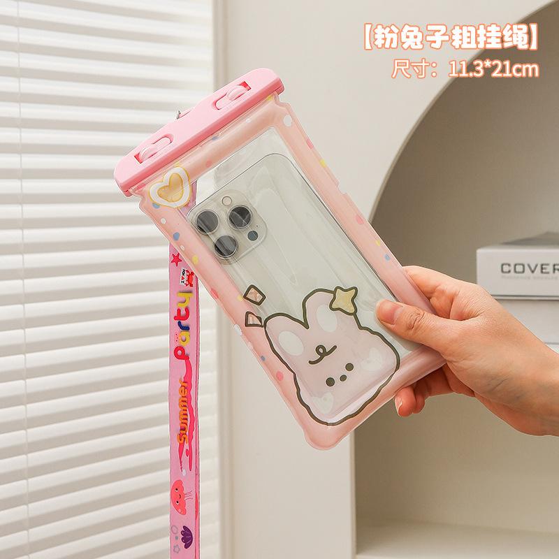 7.2 Inch Waterproof Phone Pouch Drift Diving Swimming Bag Underwater Dry Bag Case Cover For Phone Water Sports Beach Pool Skiing