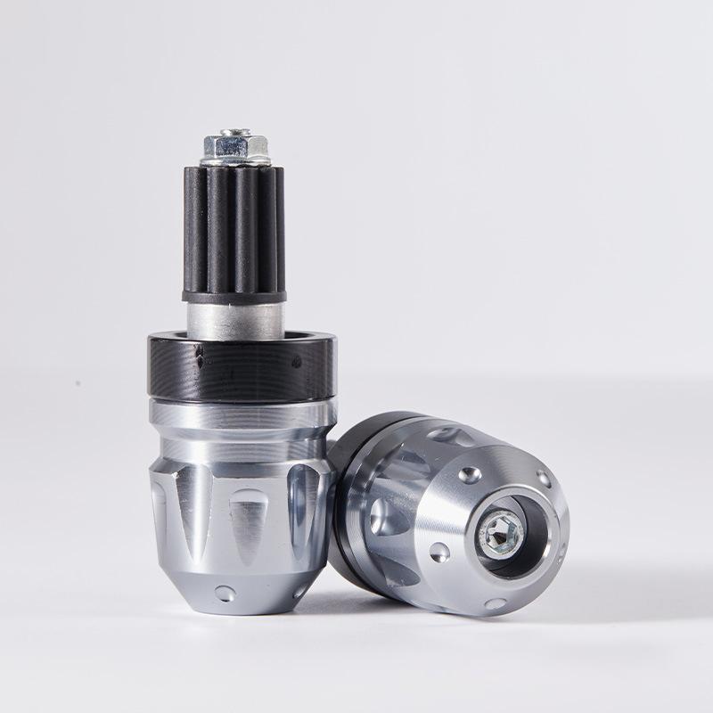 Universelle Motorradlenkergriffe Lenkerkappen Endstopfen Gegengewichtskappe Schützendes Ästhetisches Zubehör