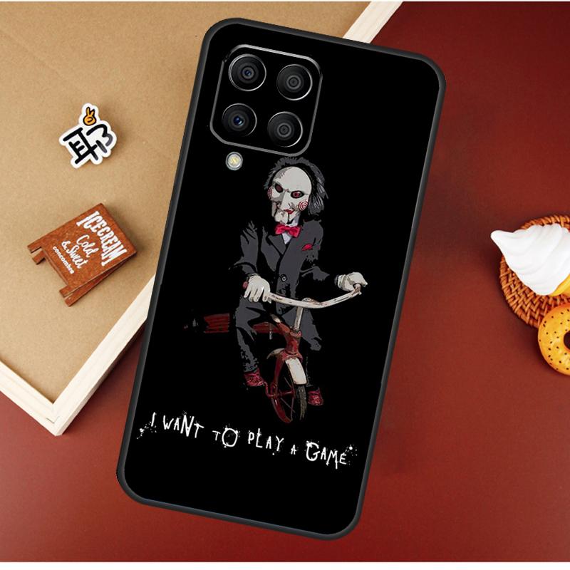 

Saw Jigsaw Puppet For Samsung Galaxy M12 M32 M52 M13 M33 M53 M11 M31 M51 M15 M55 M14 M34 M54 M30s M20 Case Samsung M12
