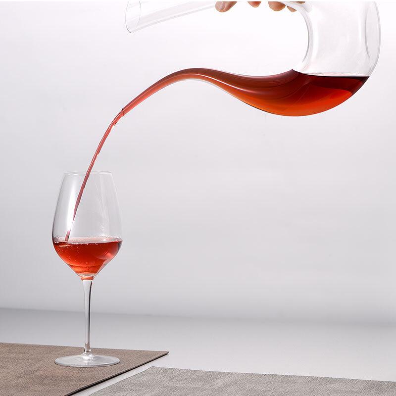 CLITON U-shaped Crystal Glass Red Wine Decanter