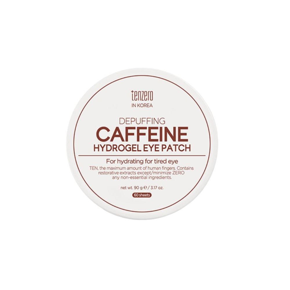 TENZERO Depuffing Caffeine Hydrogel Eye Patch 90g 60 patches