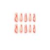 24pcs Detachable Ballerina Almond French Valentine's Day Fake Nails Love Heart