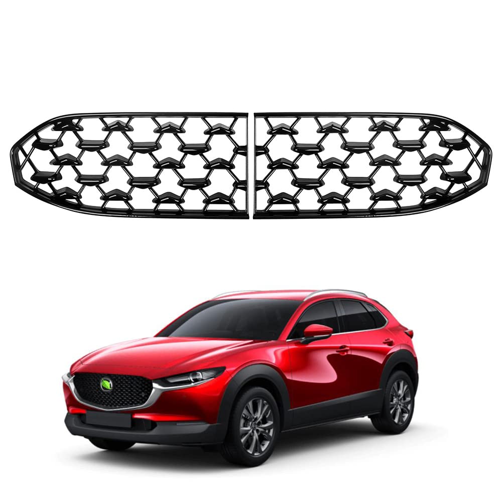 

Cartist Mazda Новая серия DM Накладка на решетку радиатора MAZDA CX30 Дизайн Японская спецификация Крышка решетки радиатора Аксессуары Хромированный АБС-пластик Легко