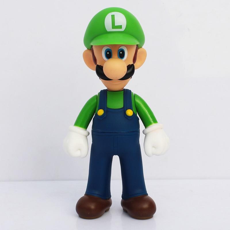 Super Mario Actionfigur Modell Pvc Material Sammlerstück Spielzeug für Auto und Schreibtisch