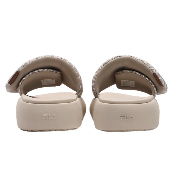 Fila Donut 1S Fashion Versatile Simple Trendy Slide Sandals Women Footwear Brown F12W521501F-OT