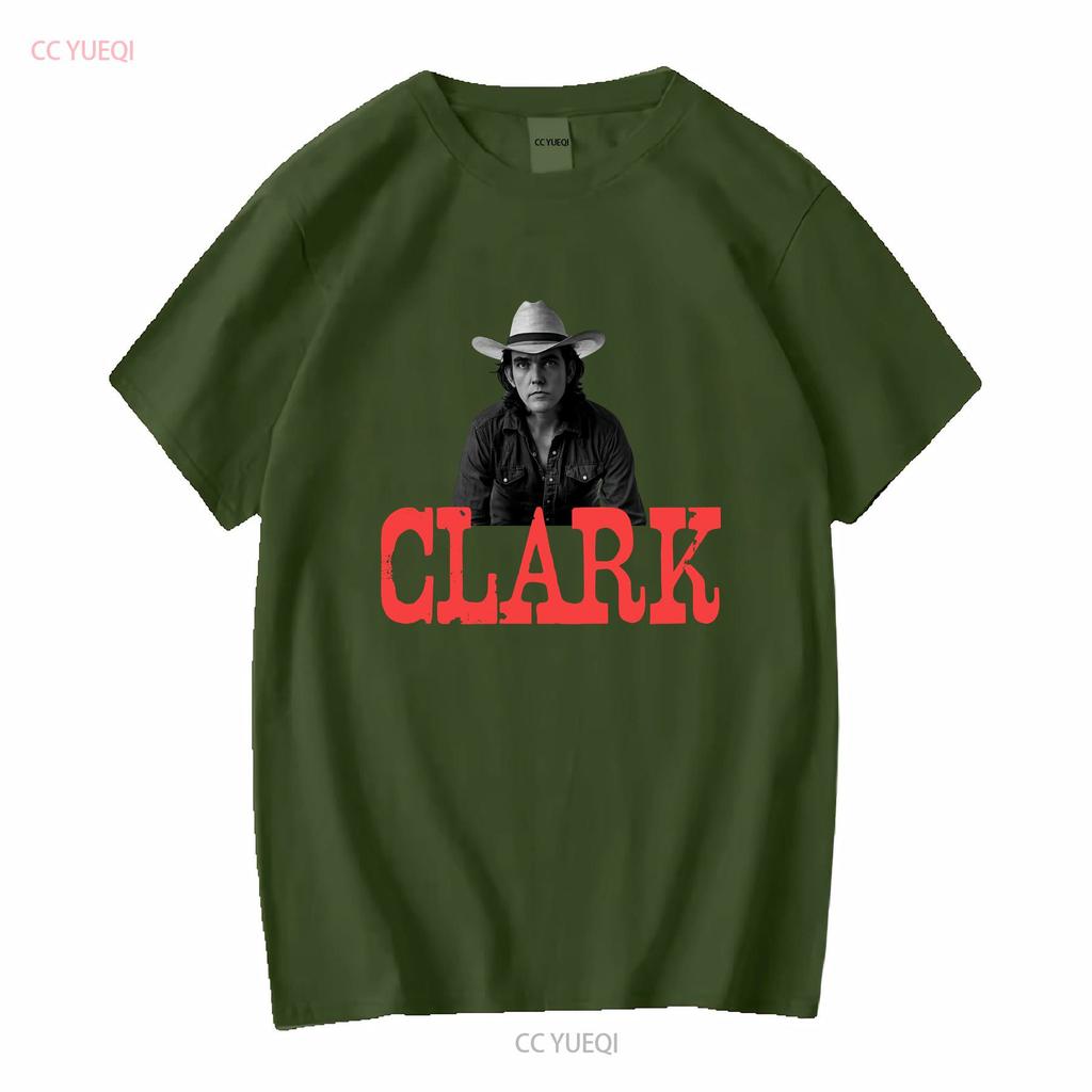 GUY CLARK Country Singer T Shirt vintage Washed Soft Stylish Top For Everyday Wear homme Stretched designer clothes Slightly