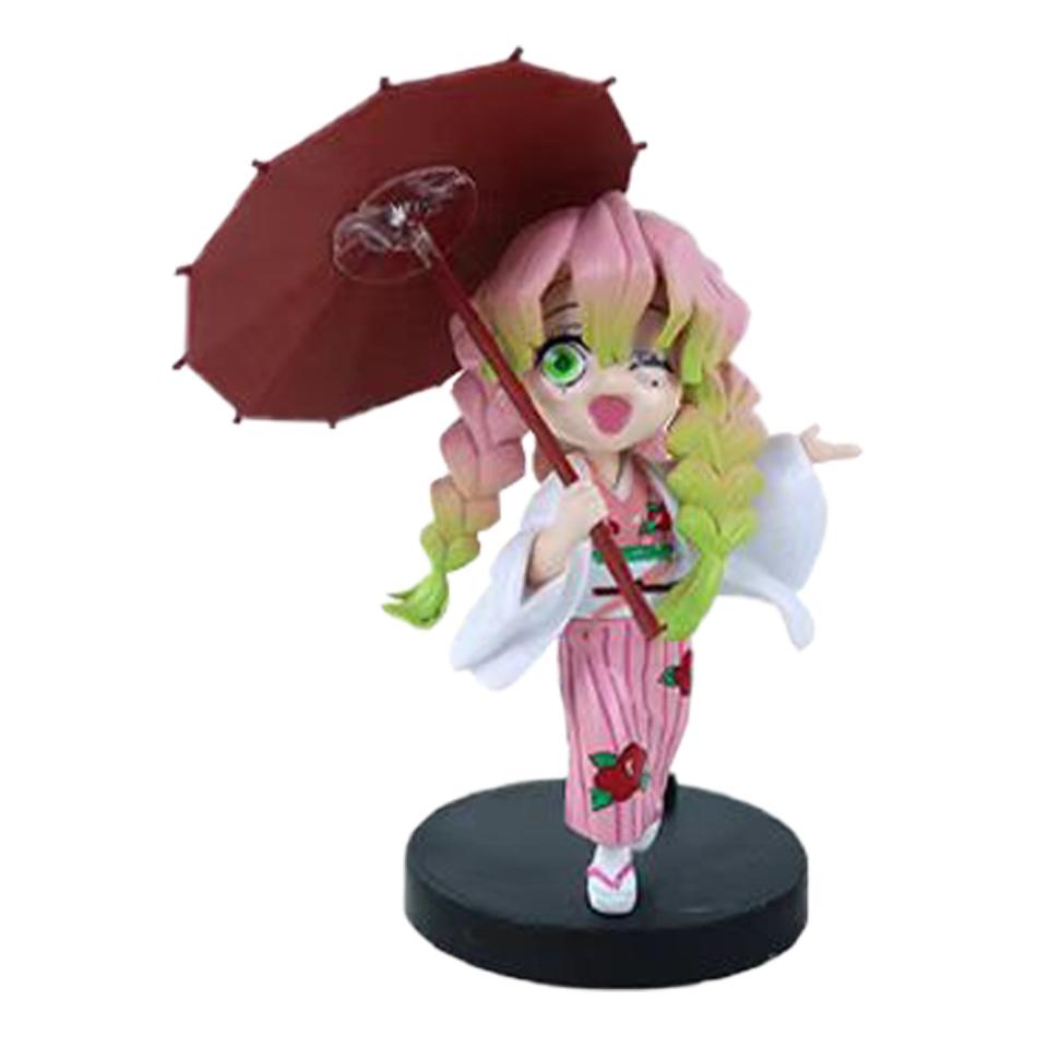 Animation 6Pcs/Kit Q Version Demon Slayer Boxed Action Figure Miniature Figurine Decoration Piece Attachment Animation Design Adorable Decoration