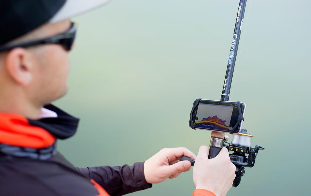 Japanese Deeper Phone Holder Fishing Rod Smartphone Mount [Official Distributor] FRI-OT-000004