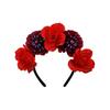 Comfortable Halloween Hair Accessory Realistic Fabric Headband  Stage Performance