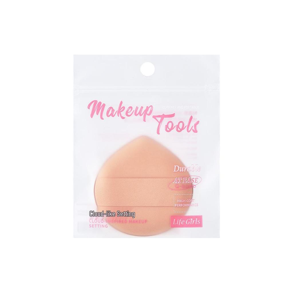 Life Girls Water Drop Cushion Puff: Dual-Use, Skin-Friendly Makeup Tool for Wet or Dry Application