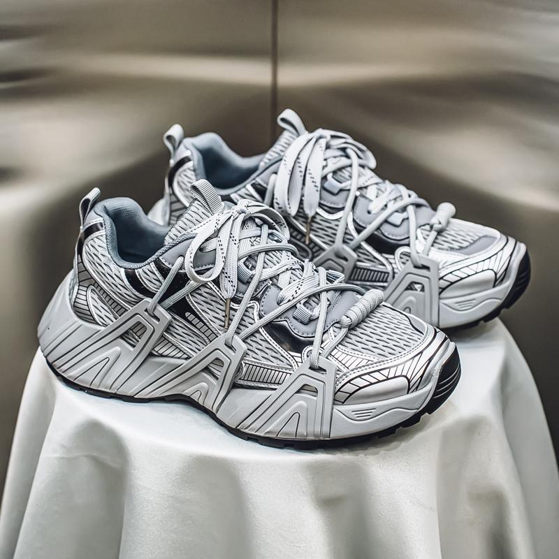 Trendy Low-top Dad Shoes Casual Sneakers2025Summer Breathable Season Comfortable Sneaker