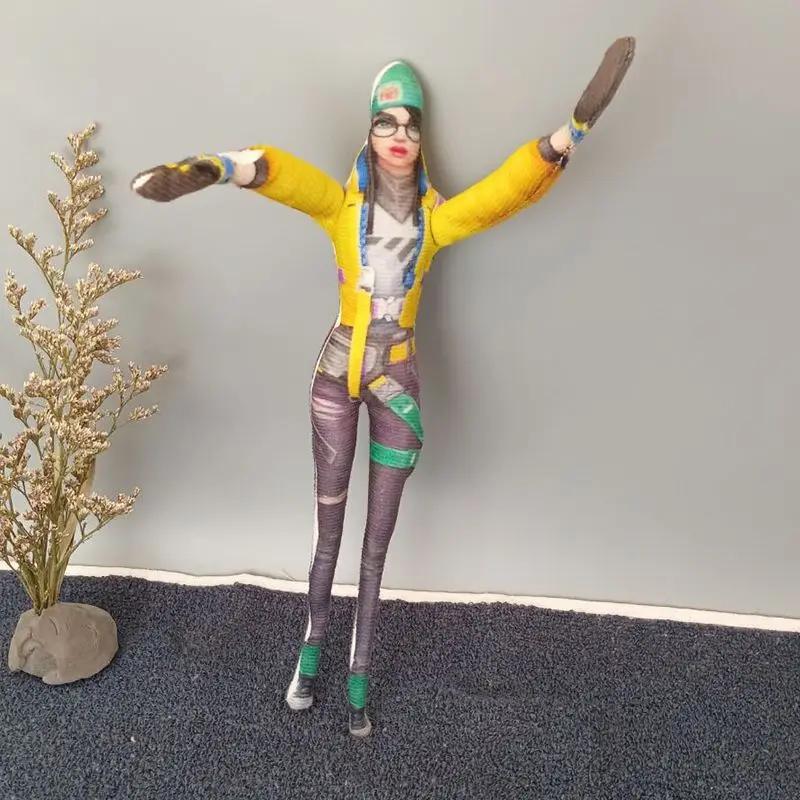 25cm Valorant Action Model Toy Flexible Poseable Character Creative Collection Gift for Fans Desk Decoration