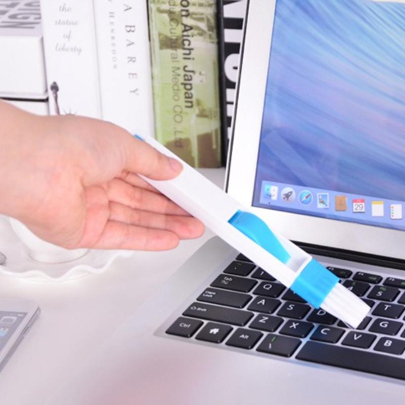 Groove Cleaning Brush Window Grooves Cleaning Tool Small Brush Household Window and Window Crevices Dead Corner Dustpan Tool