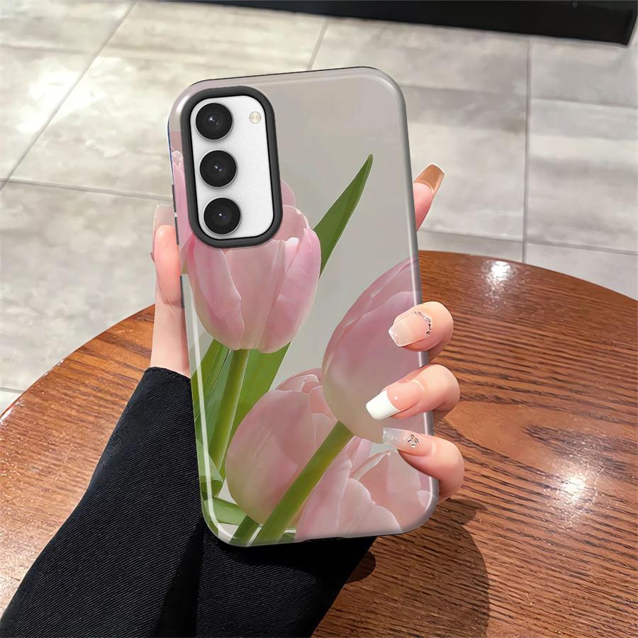 Beautiful Flower Phone Case for Samsung Galaxy S25 A26 A36 S25Ultra S24 Ultra S23Ultra S23 A56 A16 S20 FE Soft Cover Capa