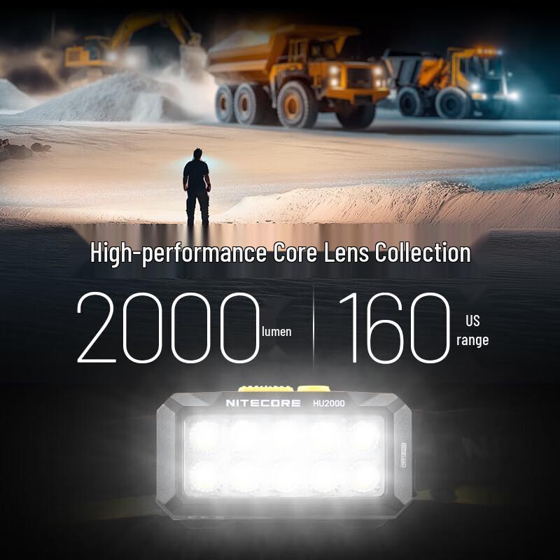 NITECORE Industrial & High-Performance Rechargeable Headlamps