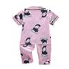 Sommer Baby Kleidung Kinder Mädchen Jungen Pyjamas Giraffe Nachtwäsche 2PCS Kurzarm Bluse Tops + Nacht Hosen Set