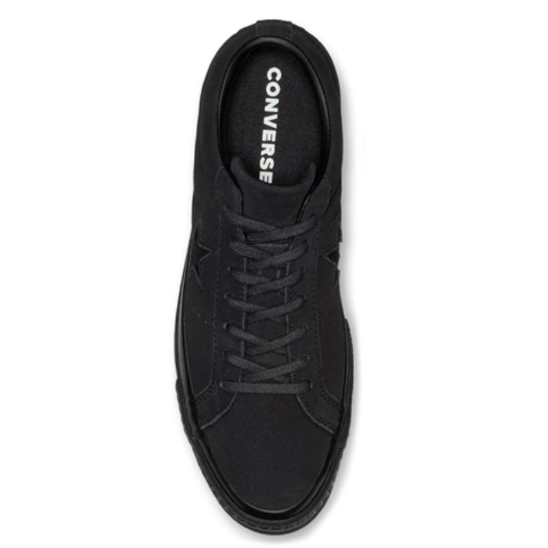Converse One Star Low Triple Black Low Top Black Samurai Vintage Casual Non-Slip Lightweight Low-Top Board Shoes Unisex Black