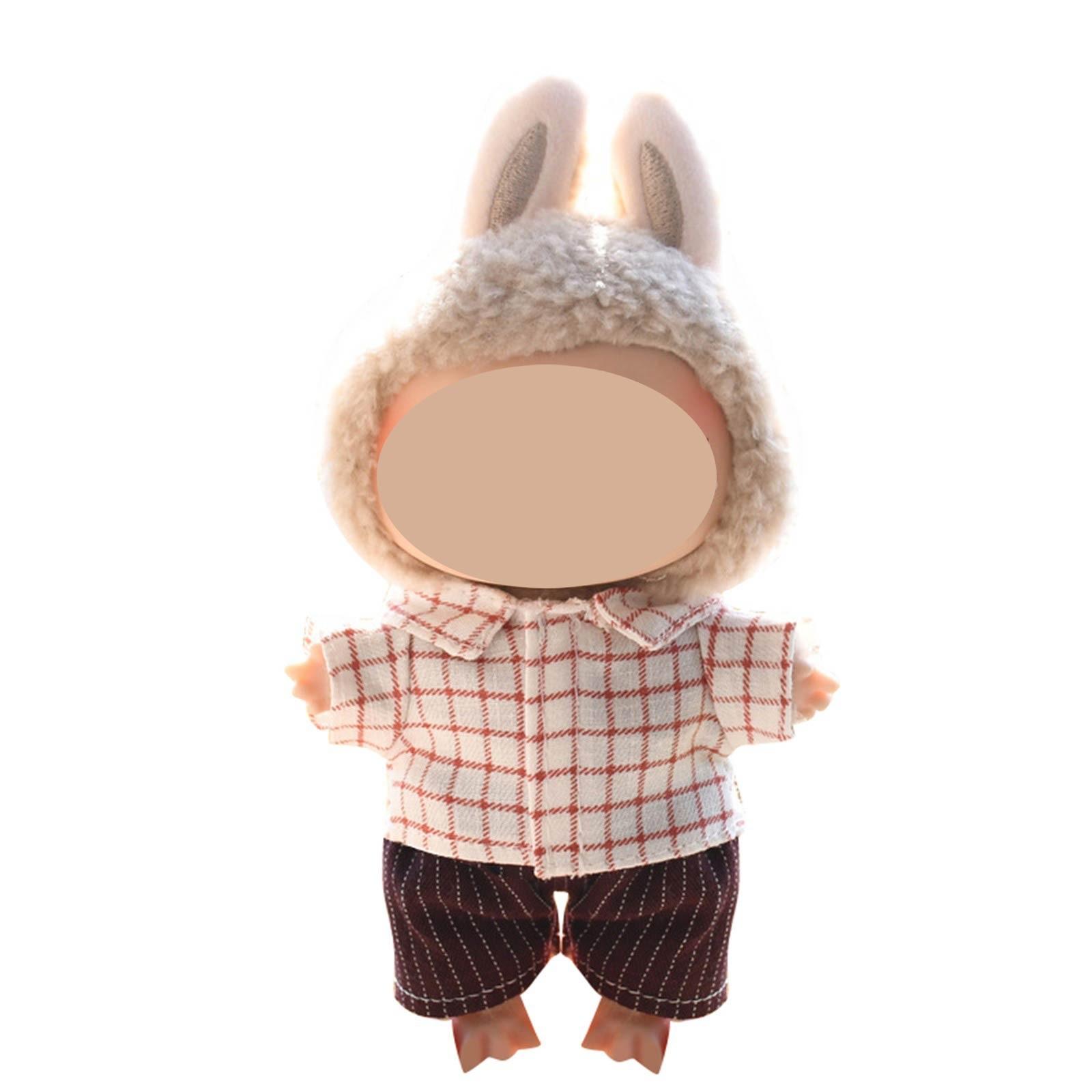 

Забавная одежда для кукол, плюшевые игрушки в стиле аниме и милые аксессуары,милые куклы одежда One Size красный