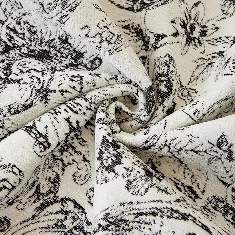 Chenille Sofa Cushion Four Seasons Universal Non-Slip  New French Style Retro Sofa Cover Cloth Cushion Light Luxury