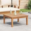 Garden Table Brown Solid Teak Wood