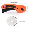 45mm Rotary Cutter Blade Fabric Circular Patchwork Leathercraft Sewing Tool Leather Cutter