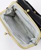Natural Vintage Shoulder Bag with Wallet Freestanding Clasp Closure Function, Vintage,