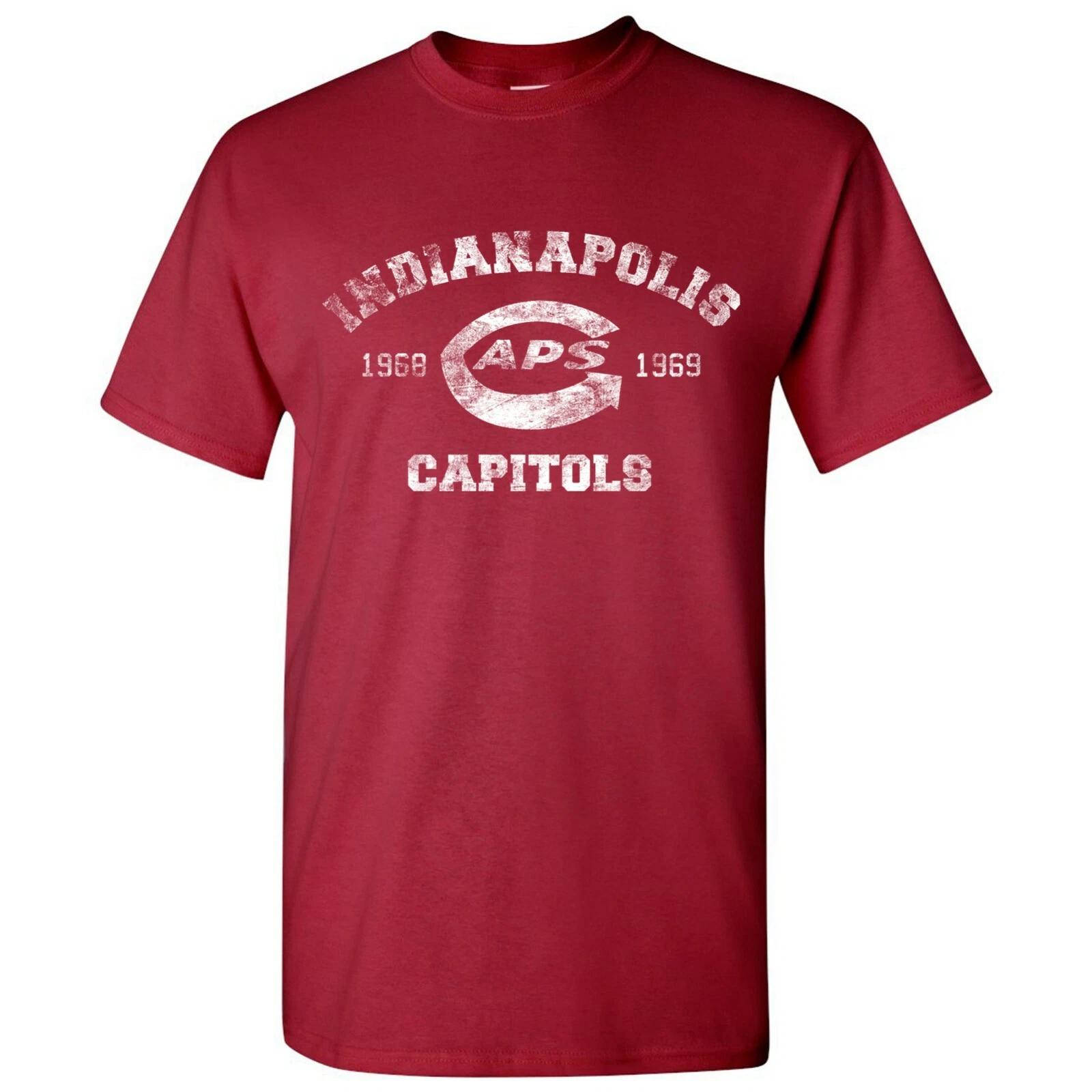 CFL Indianapolis Capitols UGP Classics Basic Cotton T-Shirt - Cardinal 2XL