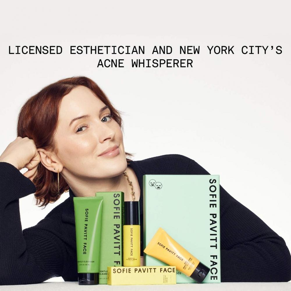 Sofie Pavitt Face Gentle Gel Foaming Cleanser 3.8 Oz   109 Ml