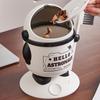 With Lid Astronaut Trash Can Creative Mini Dustbin Cute Desktop Garbage Can