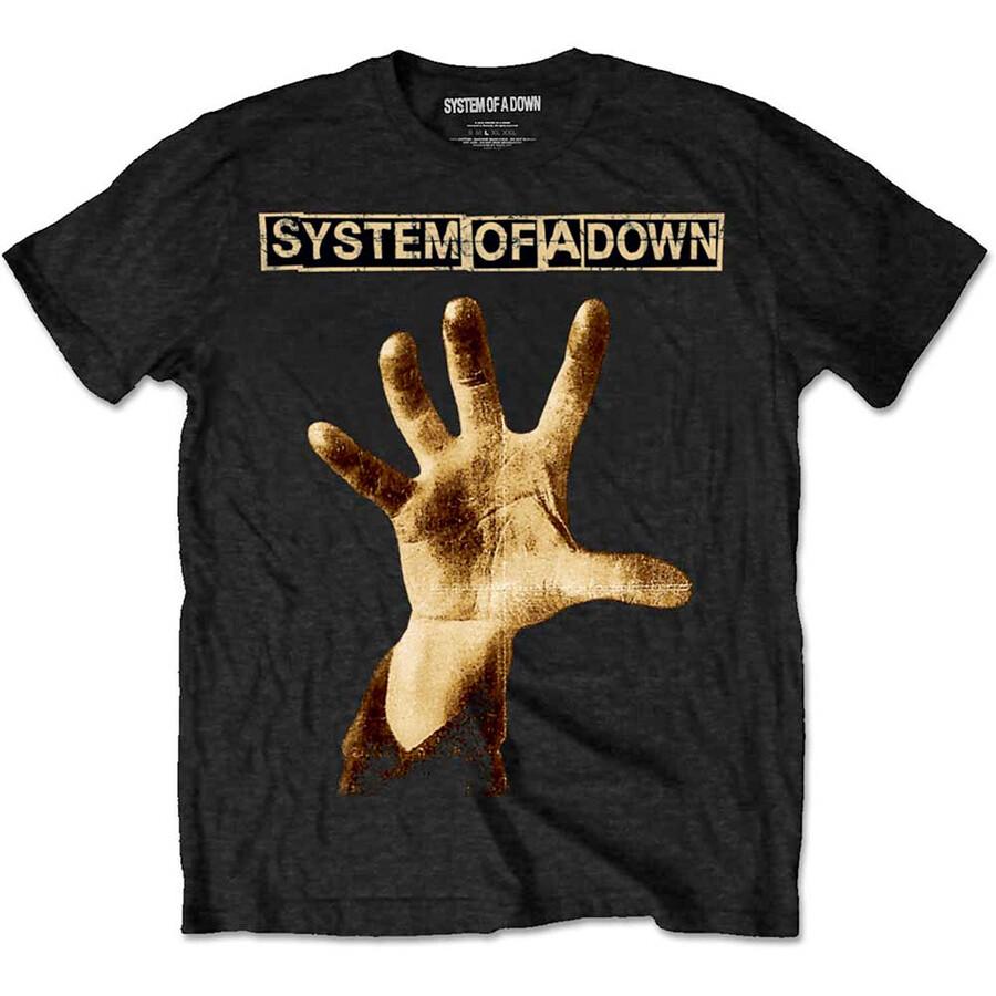 System Of A Down - Hand - Black T-shirt Unisex T-Shirt XXXL