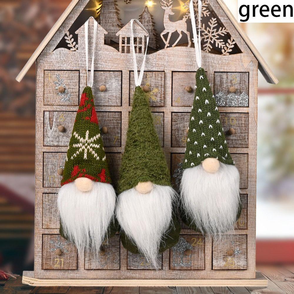 

Подвески Рождественские украшения Рождественские елки Декоративные подвесные украшения Веселая рождественская вечеринка зелёный