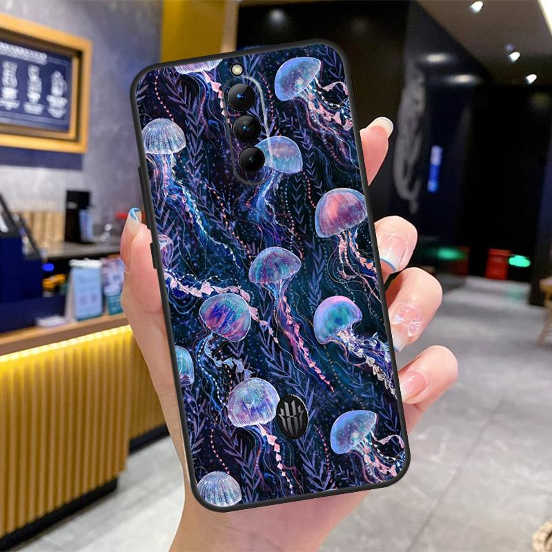 Magic Jellyfish Case For Nubia Red Magic 8 9 10 Pro Plus 6 7 6S 7S Pro 6R 5G RedMagic 8S 9S Pro Plus Cover