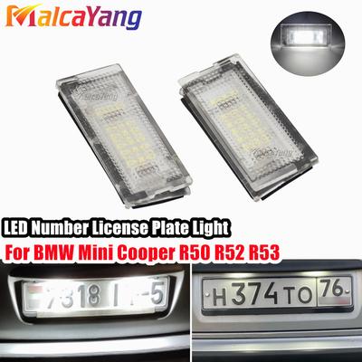 12V 18LED Number License Plate Light For BMW 3 Series E46 4D 1998-2003 5D Touring 1998-2005 Cold White CANBUS Car No Error