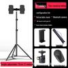 Mobile Live Streaming Floor Stand & 10" Fill Light with Retractable Thermometer Phone Clip