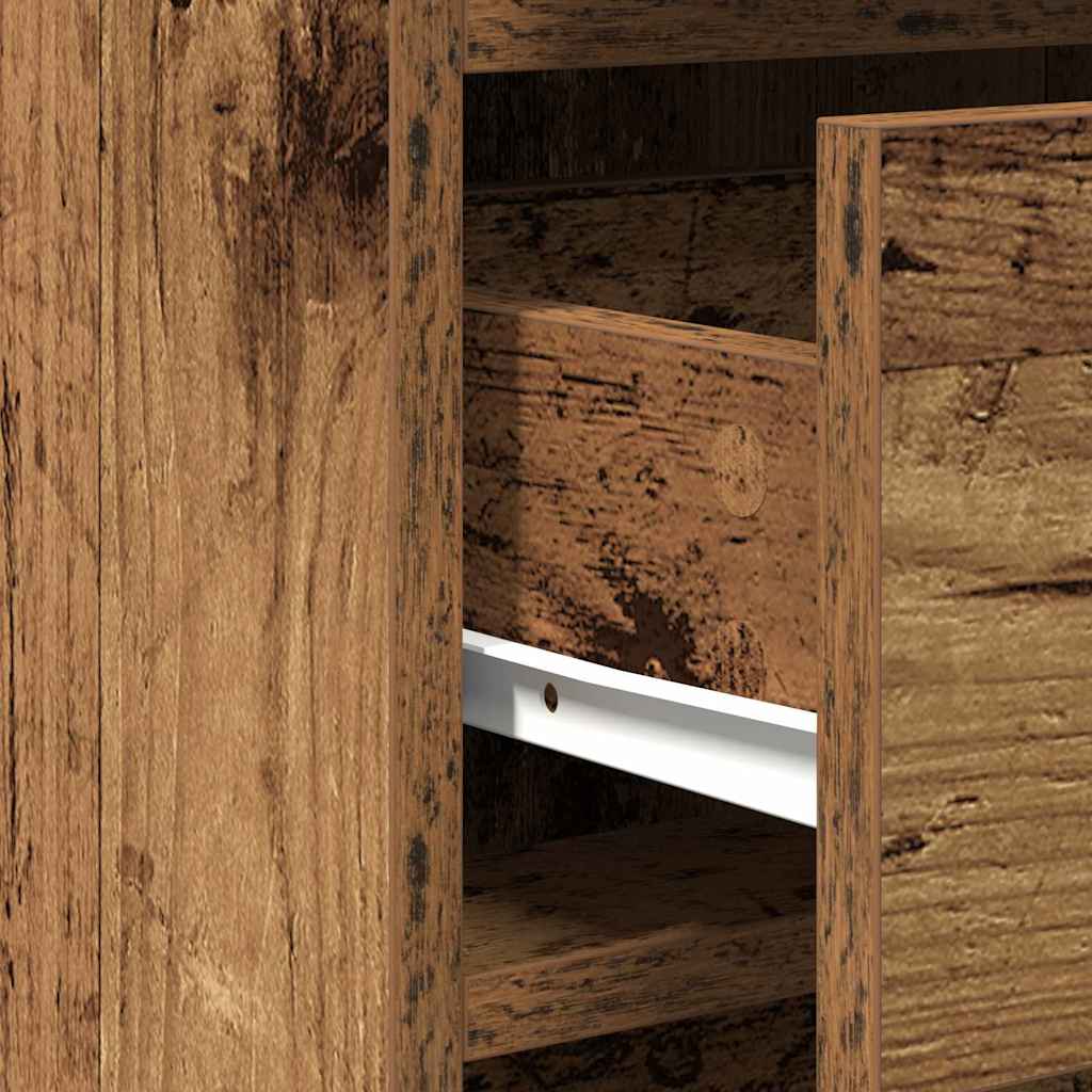 Sideboard Reclaimed Wood 40 x 40.5 x 75 cm Engineered Wood