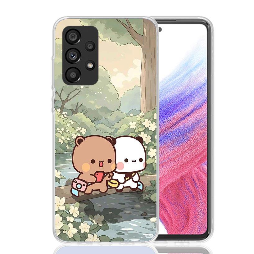 Bubu Dudu Cartoon Cute Phone Case For Samsung Galaxy A52 A42 A32 A22 A12 A02S A72 A51 A41 A31 A21S A50S A71 A40 A30S A10S A70