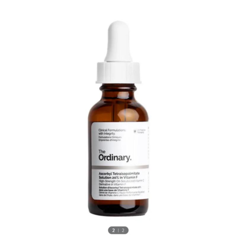 The Ordinary Ascorbyl Tetraisopalmitate Solution 20% in Vitamin F 30ml