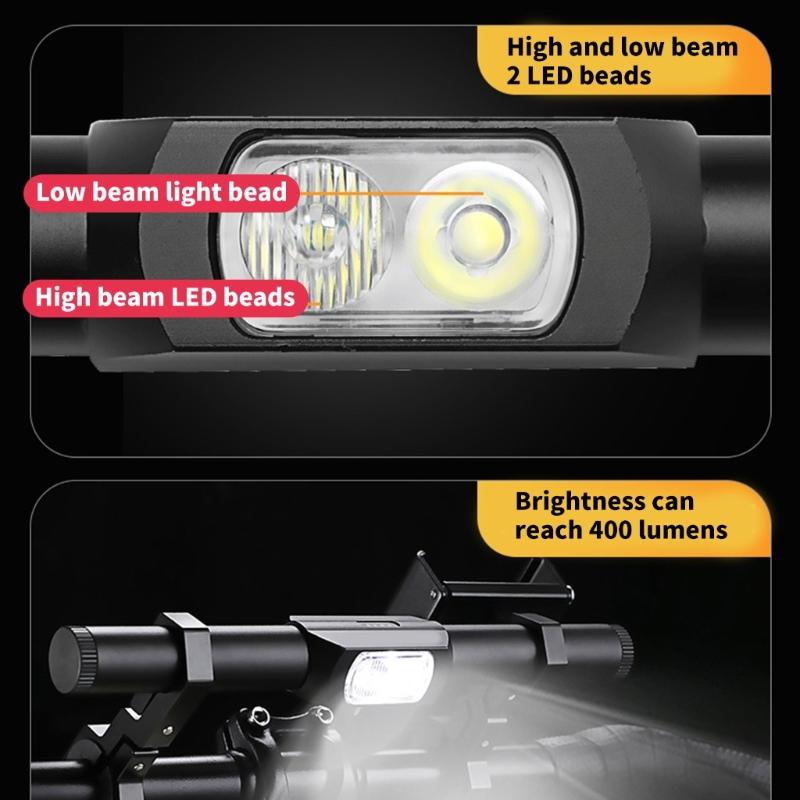 Multifunctional Bicycles Light Handlebars Extenders 360 Degree Rotation Holder for Commuters and Enthusiasts