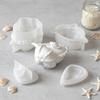 Molde de Silicona con Forma de Caracola con Tapa Molde para Tazas de Velas Molde para Frascos de Velas Molde para Cajas de Almacenamiento Decoración Festiva