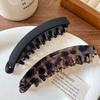 3-piece Set of Large Anti-slip Banana Clips with Back Comb for Women's Ponytail and Updo Clips, Versatile Hair Clips