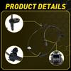 Front R&L ABS Wheel Speed Sensor For 2012-2015 Honda Civic 57450-TR0-013 EOOH