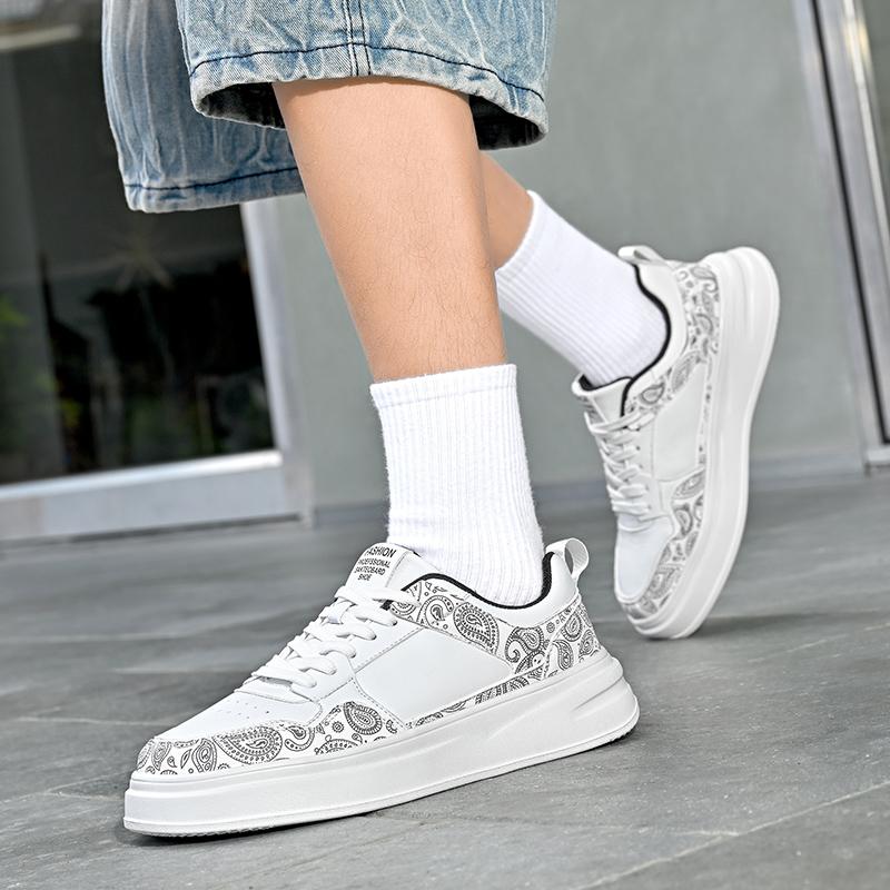 Men’s Casual Skateboarding Shoes Running Shoes Jogging Sneakers Lightweight Students Basketball Shoes Plus Size