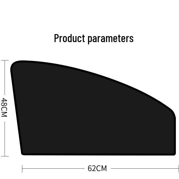 New Magnetic Blackout Car Sunshades - Cross-Border Summer Protection Curtains