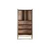 Wardrobe - Jamun Wood - Modern - 70 X 38 X 140 Cm - White